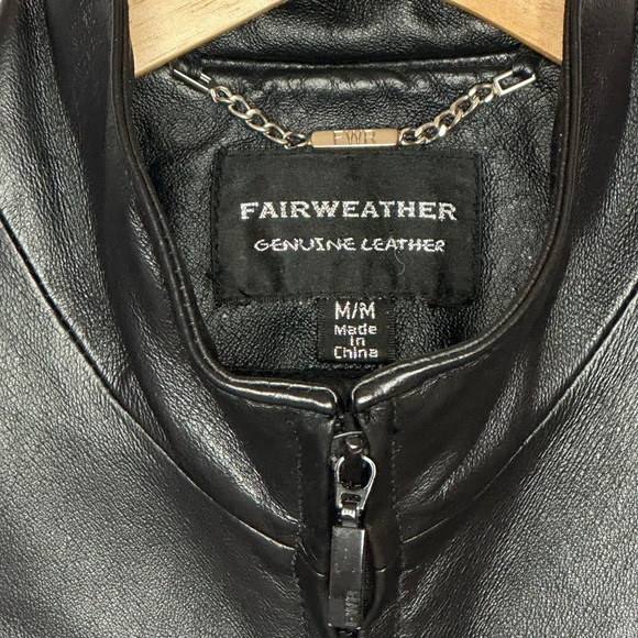 Stunning 100% Genuine Leather Vintage  Black Jacket - Picture 6 of 12